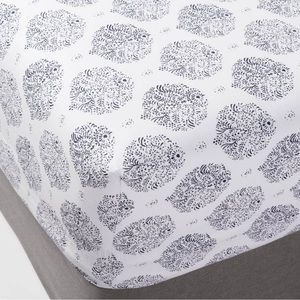 NWT Twin 300 Thread Count Ultra Soft Printed Fitted Sheet, Paisley